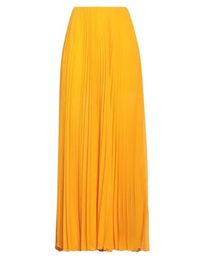 PATRIZIA PEPE PATRIZIA PEPE WOMAN MAXI SKIRT MANDARIN SIZE 8 POLYESTER