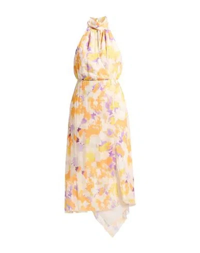 Patrizia Pepe Woman Midi Dress Apricot Size 10 Viscose