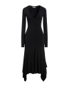 Patrizia Pepe Black Flowy Dress In Black
