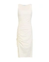 Patrizia Pepe Woman Midi Dress Cream Size 1 Polyamide, Elastane In White