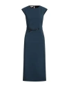 Patrizia Pepe Woman Midi Dress Deep Teal Size 10 Polyester, Elastane In Green