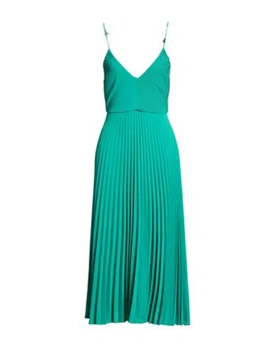 Patrizia Pepe Woman Midi Dress Emerald Green Size 2 Polyester