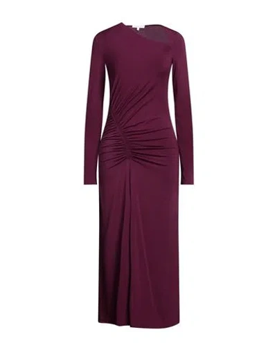 Patrizia Pepe Woman Midi Dress Magenta Size 1 Viscose, Elastane In Magenta