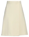 Patrizia Pepe Woman Midi Skirt Light Green Size 10 Polyester, Viscose, Elastane