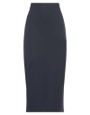 Patrizia Pepe Woman Midi Skirt Midnight Blue Size 4 Polyester, Viscose, Elastane