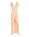 Patrizia Pepe Woman Mini Dress Apricot Size 10 Viscose In Orange