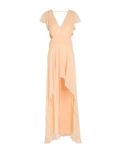 Patrizia Pepe Woman Mini Dress Apricot Size 10 Viscose In Orange