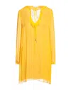 Patrizia Pepe Short Dresses In Orange