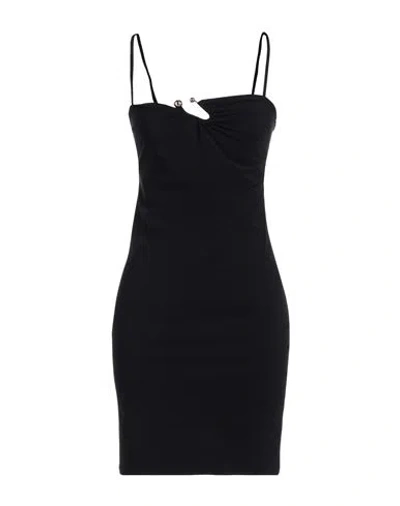 Patrizia Pepe Woman Mini Dress Black Size 1 Polyamide, Elastane