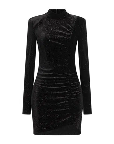 Patrizia Pepe Woman Mini Dress Black Size 2 Polyester, Elastane
