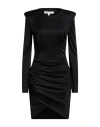 Patrizia Pepe Woman Short Dress Black Size 2 Viscose