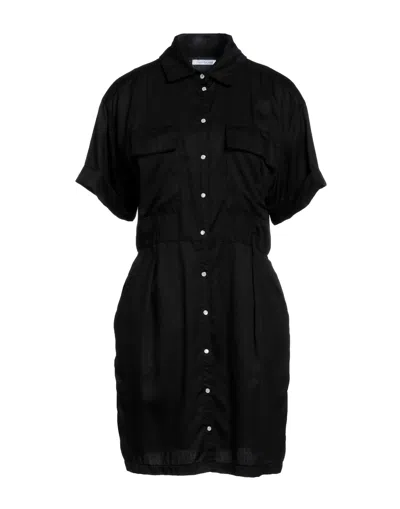 Patrizia Pepe Short Dresses In Black