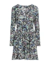 Patrizia Pepe Woman Mini Dress Black Size 10 Polyester, Elastane