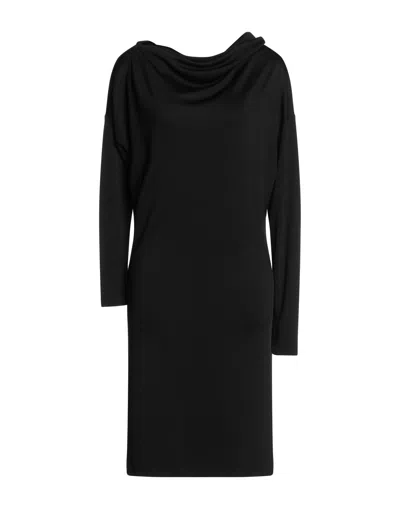 Patrizia Pepe Short Dresses In Black