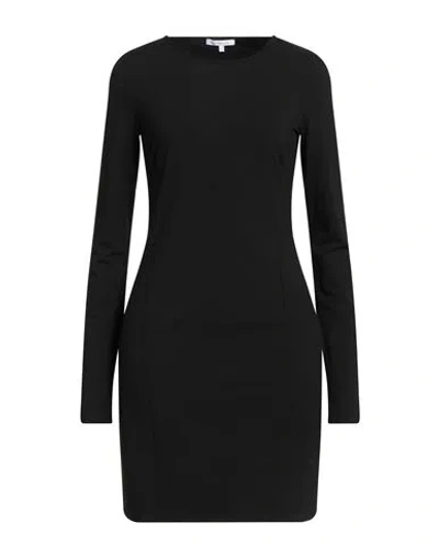 Patrizia Pepe Woman Mini Dress Black Size 2 Viscose, Elastane, Polyester