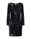 Patrizia Pepe Woman Mini Dress Black Size 3 Polyester, Elastane In Black