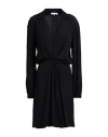 Patrizia Pepe Woman Mini Dress Black Size 6 Viscose