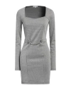 Patrizia Pepe Woman Mini Dress Black Size 4 Polyester, Viscose, Elastane In Black
