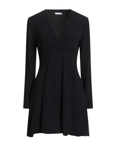 Patrizia Pepe Woman Mini Dress Black Size 8 Viscose