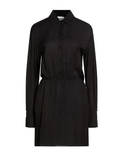 Patrizia Pepe Woman Mini Dress Black Size 8 Viscose