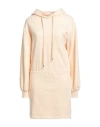 Patrizia Pepe Woman Mini Dress Cream Size 1 Cotton, Polyester In Neutral