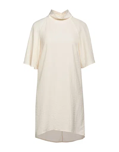 Patrizia Pepe Short Dresses In White