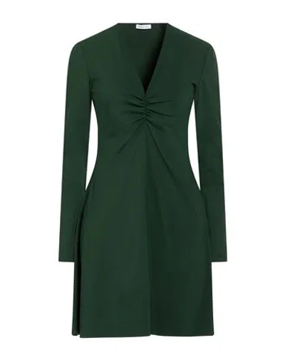 Patrizia Pepe Woman Mini Dress Dark Green Size 2 Polyamide, Elastane