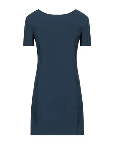 Patrizia Pepe Woman Mini Dress Deep Teal Size 10 Polyester, Elastane In Green