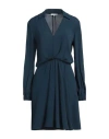Patrizia Pepe Woman Mini Dress Deep Teal Size 10 Viscose In Green