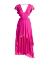 Patrizia Pepe Woman Mini Dress Fuchsia Size 4 Viscose In Pink