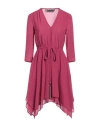 Patrizia Pepe Woman Mini Dress Fuchsia Size 8 Polyester In Pink