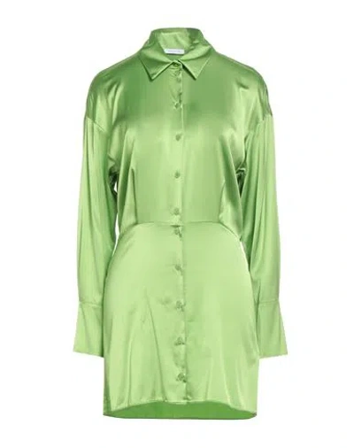 Patrizia Pepe Woman Mini Dress Green Size 8 Viscose, Polyamide, Elastane