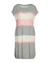 Patrizia Pepe Short Dresses In Grey