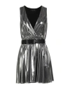 Patrizia Pepe Woman Mini Dress Lead Size 2 Polyester, Elastane