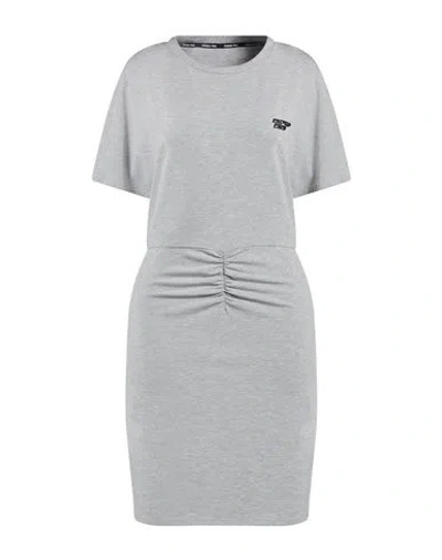 Patrizia Pepe Woman Mini Dress Light Grey Size 1 Polyester, Viscose, Elastane In Gray
