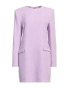 Patrizia Pepe Woman Mini Dress Lilac Size 10 Polyester, Elastane