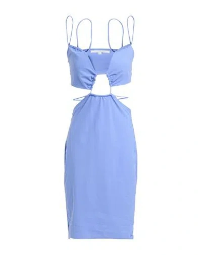 Patrizia Pepe Woman Mini Dress Lilac Size 3 Polyamide, Elastane