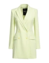 Patrizia Pepe Woman Mini Dress Lime Green Size 8 Polyester, Elastane In Yellow