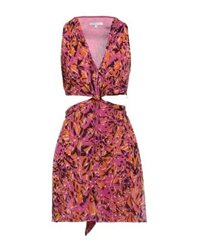 Patrizia Pepe Woman Mini Dress Magenta Size 10 Viscose
