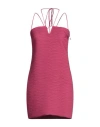 Patrizia Pepe Woman Mini Dress Magenta Size 6 Polyester