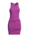 Patrizia Pepe Short Dresses In Purple