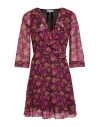 Patrizia Pepe Woman Mini Dress Mauve Size 2 Polyester In Pink