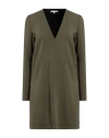 Patrizia Pepe Woman Mini Dress Military Green Size 8 Polyester, Elastane In Green