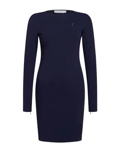 Patrizia Pepe Woman Mini Dress Navy Size 2 Polyamide, Elastane In Blue