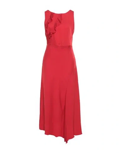 Patrizia Pepe Woman Mini Dress Red Size 2 Polyamide, Elastane