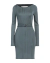 Patrizia Pepe Woman Mini Dress Sage Green Size 0 Viscose, Polyamide, Elastane In Sage Green