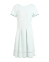 Patrizia Pepe Woman Mini Dress Sky Blue Size 10 Polyester, Elastane, Cotton