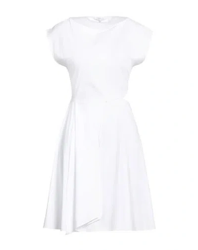 Patrizia Pepe Woman Mini Dress White Size 0 Polyamide, Elastane