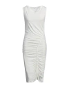 Patrizia Pepe Woman Mini Dress White Size 2 Viscose, Elastane