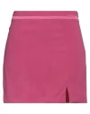 Patrizia Pepe Woman Mini Skirt Fuchsia Size 4 Viscose, Elastane In Pink